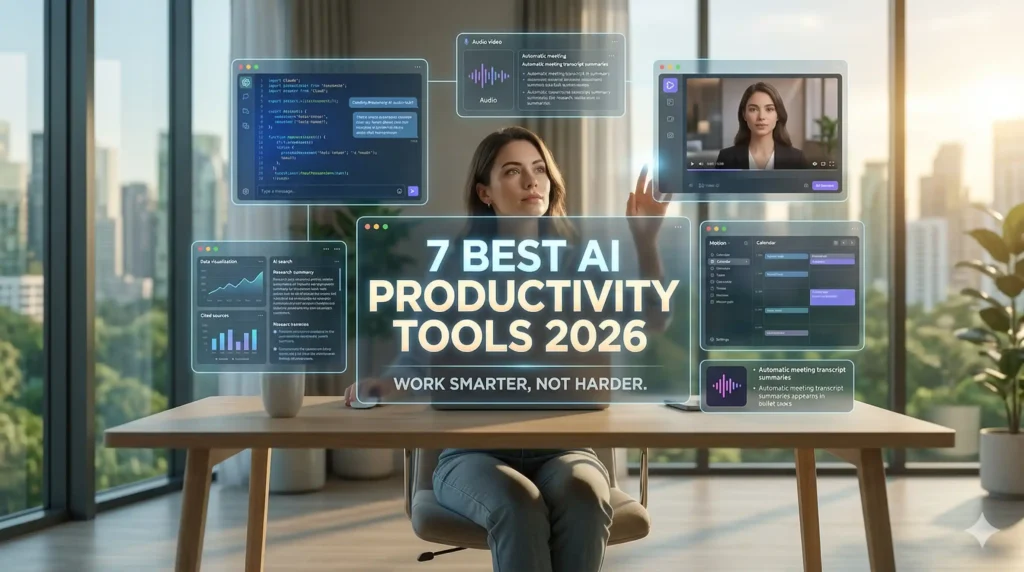 7 Best AI Productivity Tools 2026